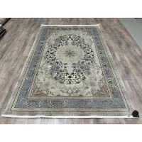 Иранский ковер Rolex 101 Бежевый-голубой